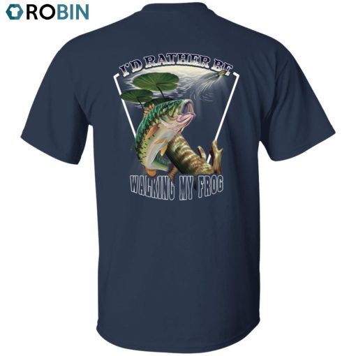 Bass Walk My Frog Unisex Shirt, Hoodie, Sweatshirt Crewneck