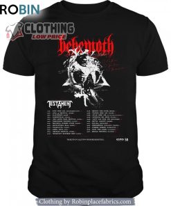 Behemoth O Father, O Satan, O Svmmer Tour 2024 With Testament Fan Gifts Classic Unisex Shirt, Hoodie, Sweatshirt