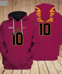 Bethune Cookman Hoodie Custom Name and Number