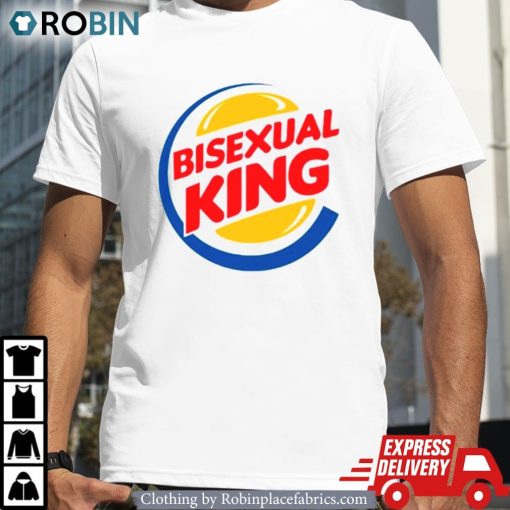 Bisexual King Parody Logo Shirt