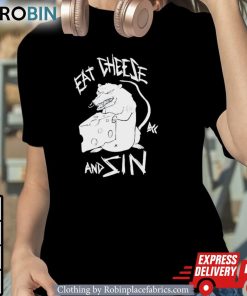 Black Craft Cult Eat Cheese And Sin Shirt