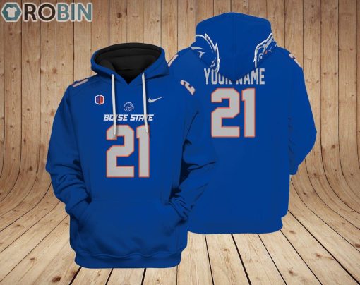 Boise State Broncos Logo Design Hoodie