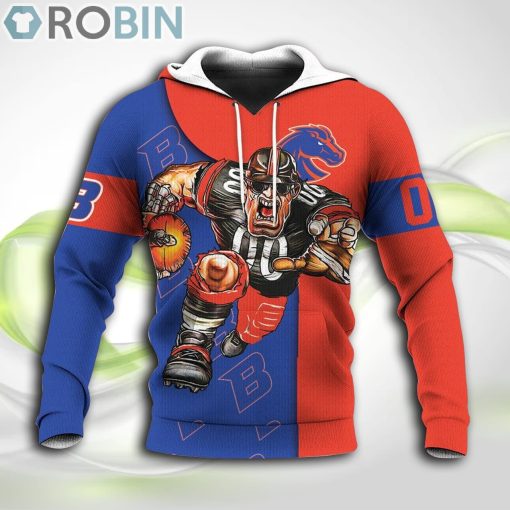 Boise State Broncos NCAA Hoodie Football Go On