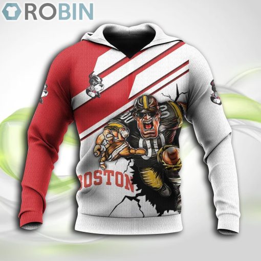 Boston University Terriers NCAA Hoodie American Football