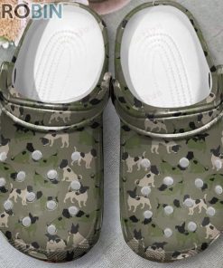 Boxer Dog Camo Crocs For Dog Love