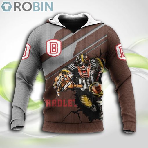 Bradley Braves NCAA Hoodie American Football