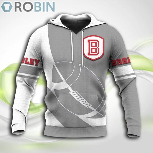 Bradley Braves NCAA Hoodie Football
