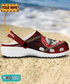 Brentford FC Leather Zip Design Crocs Shoes