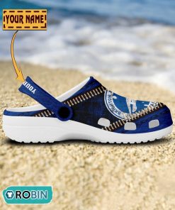 Brighton & Hove Albion F.C Leather Zip Design Crocs Shoes