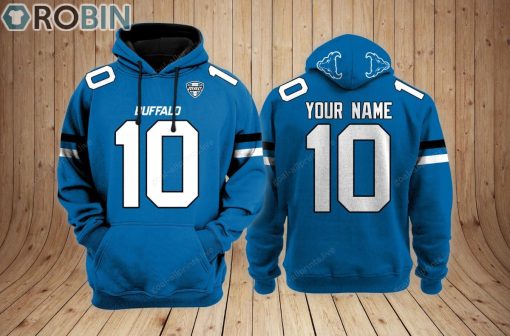 Buffalo Bulls football Hoodie Custom Name and Number