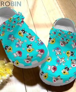 Bulldog  Heart Cup Crocs For Dog Love Bulldog  Heart Cup Crocs For Dog Love