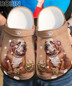 Bulldog Love My Crocs For Dog Love