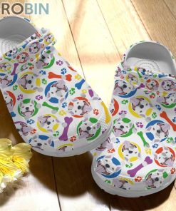 Bulldog Terrier Whitesole Bulldog Terrier Pattern Crocs For Dog Love