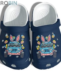 Bunny Jeep Bulldog Cute Happy Easter Bunny Eggs Crocs For Dog Love Bunny Jeep Bulldog Cute Happy Easter Bunny Eggs Crocs For Dog Love