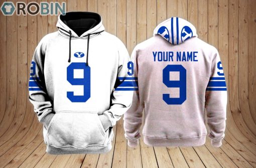 BYU Cougars Football Hoodie Custom