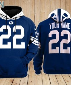 BYU Cougars football Hoodie Custom Name and Number