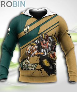 Cal Poly Mustangs NCAA Hoodie American Football