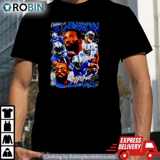 Calvin Johnson Detroit Lions Football Shirt