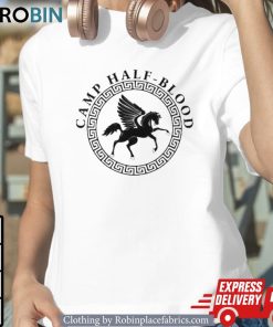 Camp Half-Blood Accurate Orange Color Logo Percy Jackson Shirt