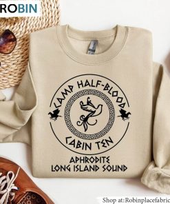 Camp Halfblood Shirt, Camping Long Sleeve Crewneck Camp Halfblood Shirt, Camping Long Sleeve Crewneck