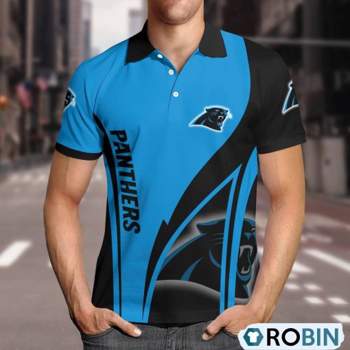 Carolina Panthers Magic Team Logo Polo Shirt, Carolina Panthers Gear