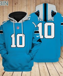 Carolina Panthers Teams Hoodie Custom Name and Number