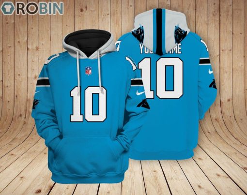Carolina Panthers Teams Hoodie Custom Name and Number