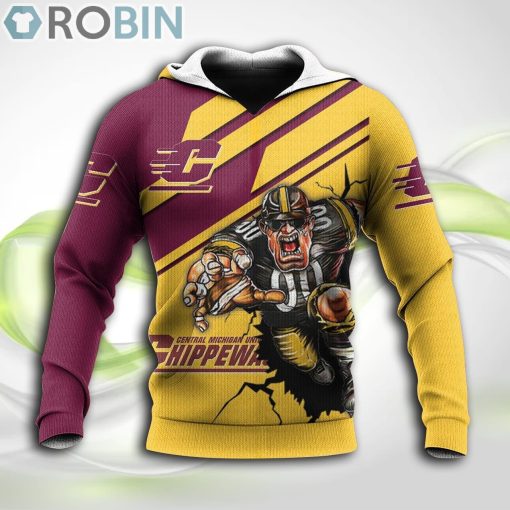 Central Michigan Chippewas NCAA Hoodie American Football