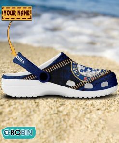 Chelsea FC Leather Zip Design Crocs Shoes