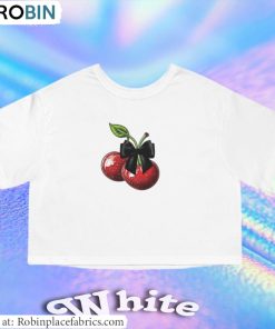 Cherry Black Bow Coquette Sweatshirt, Coquette Pink Bow Shirt Long Sleeve Cherry Black Bow Coquette Sweatshirt, Coquette Pink Bow Shirt Long Sleeve