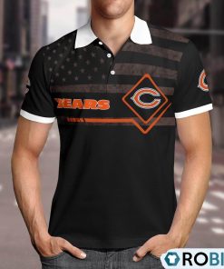 chicago-bears-american-flag-polo-shirt