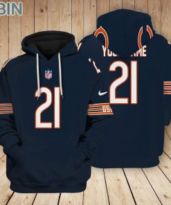 Chicago Bears Teams Hoodie Custom Name and Number Chicago Bears Teams Hoodie Custom Name and Number
