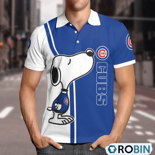 Chicago Cubs Snoopy Polo Shirt, Chicago Cubs Clothing