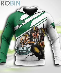 Chicago State Cougars NCAA Hoodie American Football