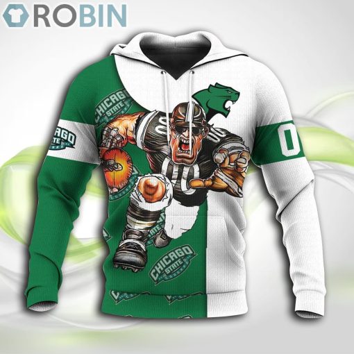 Chicago State Cougars NCAA Hoodie Football Go On