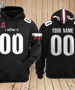 Cincinnati Bearcats football Hoodie Custom Name and Number