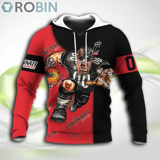 Cincinnati Bearcats NCAA Hoodie Football Go On