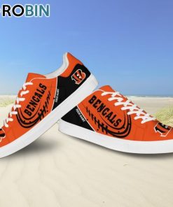 Cincinnati Bengals Football Design Personalized Stan Smith Sneakers Cincinnati Bengals Football Design Personalized Stan Smith Sneakers