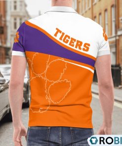 Clemson Tigers Comprehensive Charm Polo Shirt, Clemson Tigers Shirt