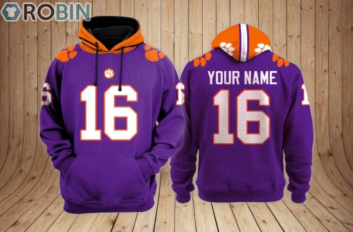 Clemson Tigers football Hoodie Custom Hoodie