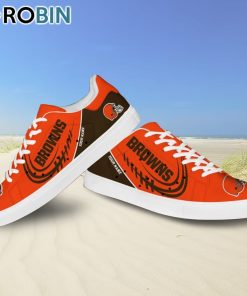 Cleveland Browns Football Design Personalized Stan Smith Sneakers