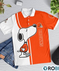 cleveland-browns-snoopy-polo-shirt