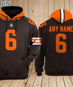 Cleveland Browns Teams Hoodie Custom Name and Number Cleveland Browns Teams Hoodie Custom Name and Number