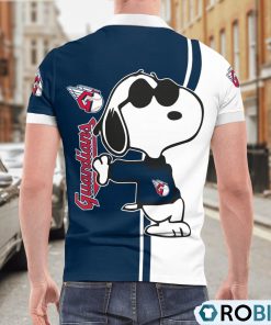 Cleveland Guardians Snoopy Polo Shirt, Guardians Merchandise