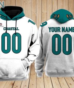 Coastal Carolina Chanticleers football Hoodie Custom Coastal Carolina Chanticleers football Hoodie Custom