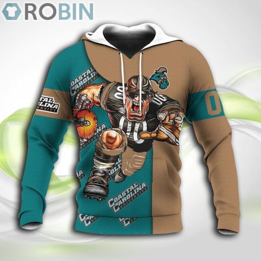 Coastal Carolina Chanticleers NCAA Hoodie Football Go On