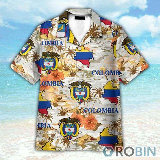 Colombia Button’s Up Shirts, Hawaiian Shirt