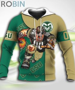Colorado State Rams NCAA Hoodie Football Go On