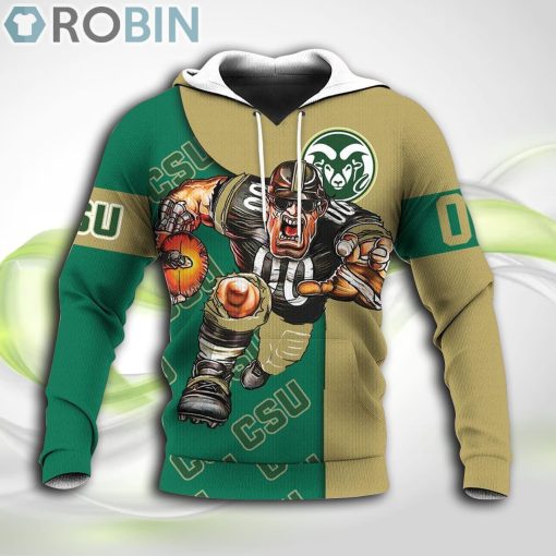 Colorado State Rams NCAA Hoodie Football Go On