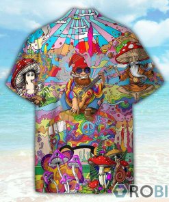 Colorful Mushroom Hippie Funny Button’s Up Shirts Hawaiian Shirt